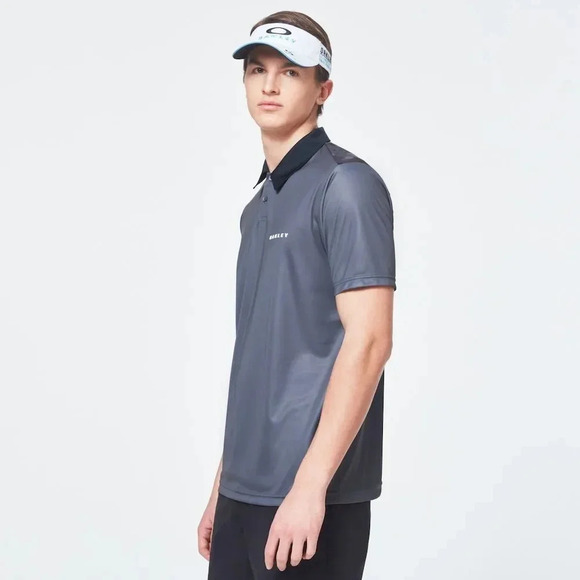 Oakley Camo Back Evo Golf Short Sleeve Polo Shirt Size Small - Picture 2 of 12
